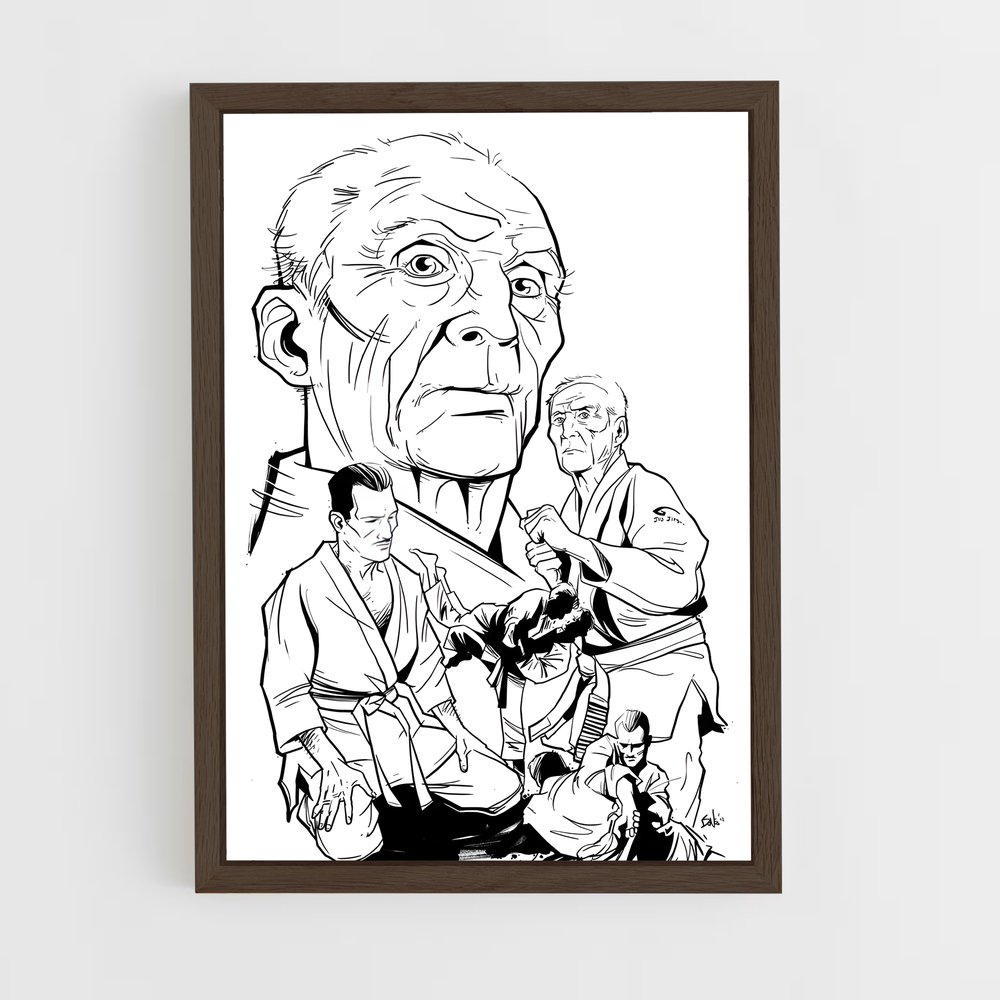 Poster Fist of Strength – affiche Jiu-jitsu brésilien (vue 5)